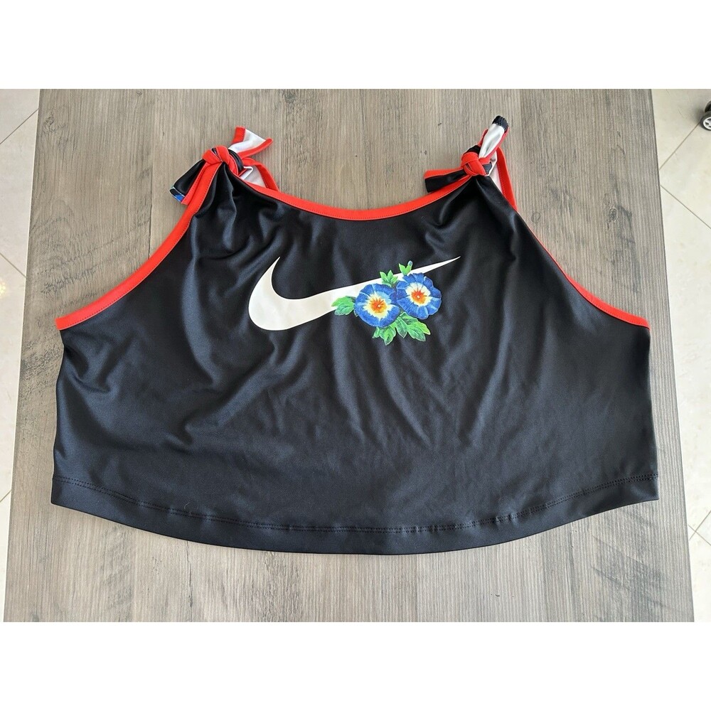 Nike Hyper Femme Tropical Printed Crop Tank Size L